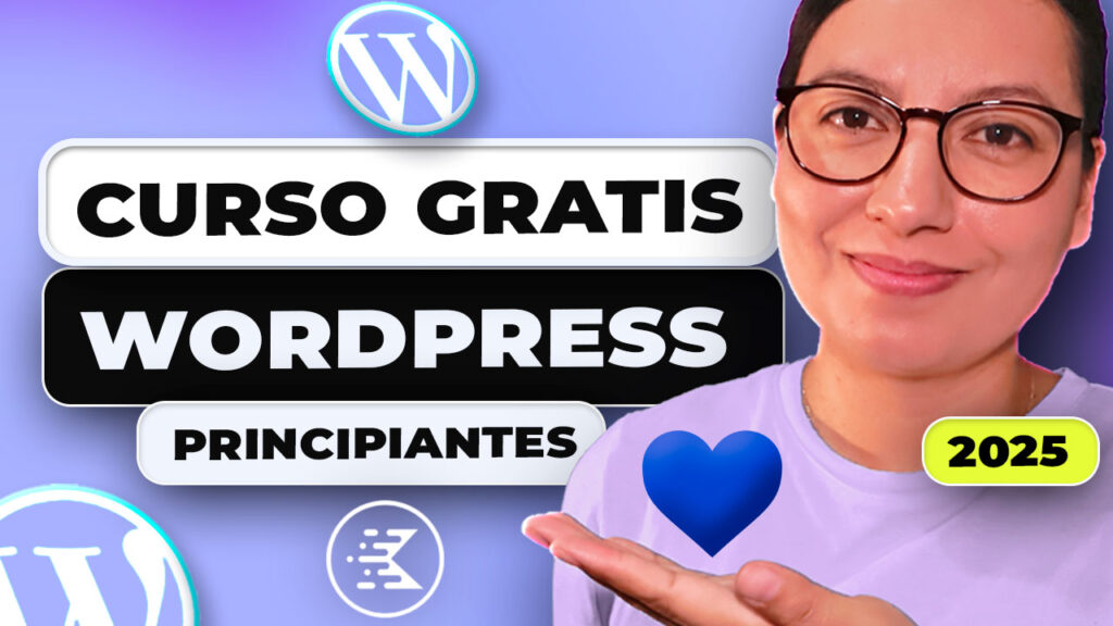 curso wordpress gratis desde cero para principiantes en video